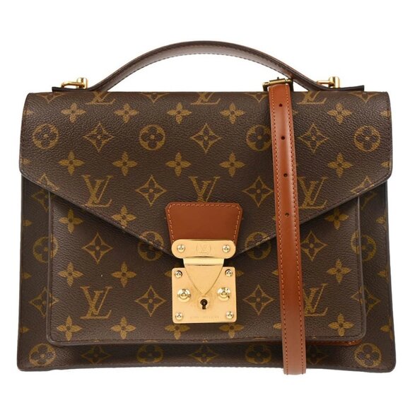 Louis Vuitton Monogram Monceau 28 Business Handbag M51185 SR0023 165060 - Picture 1 of 10